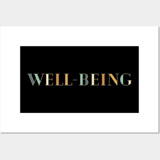 Well Being Posters and Art